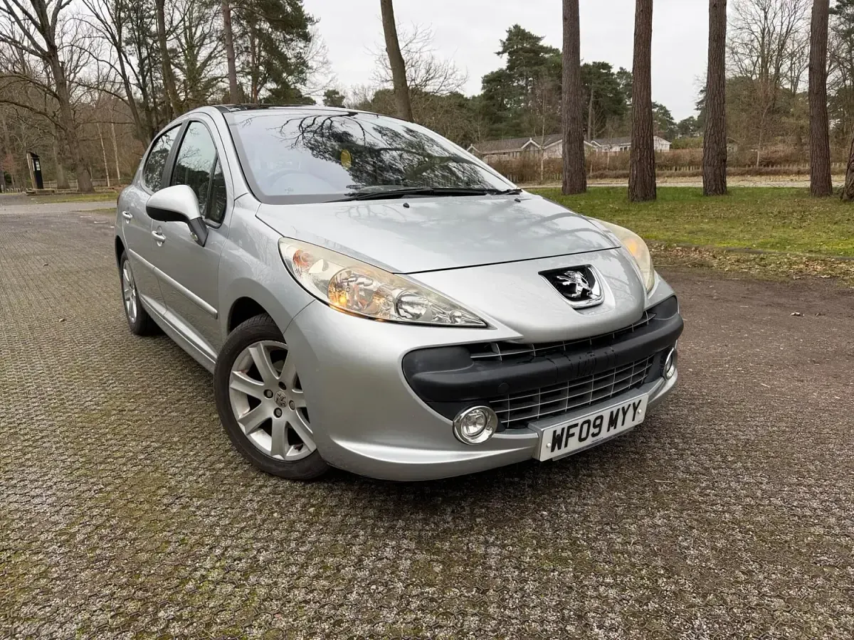 Używany Peugeot 207 Premium 90 KM (66 kW) 2009 Srebrny Hatchback