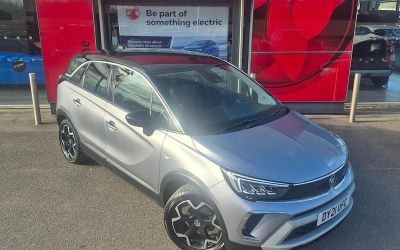 Used Vauxhall Crossland Elite 83 HP (61 kW) 2021 Grey SUV