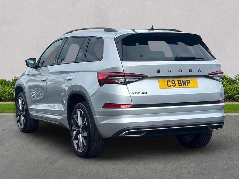Used Skoda Kodiaq SportLine 150 HP (110 kW) 2023 Silver SUV