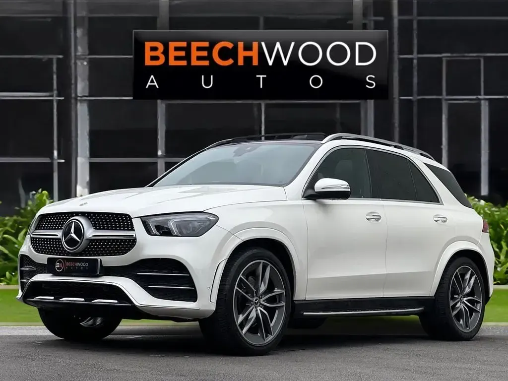 Used Mercedes GLE400 AMG line 325 HP (239 kW) 2019 White SUV