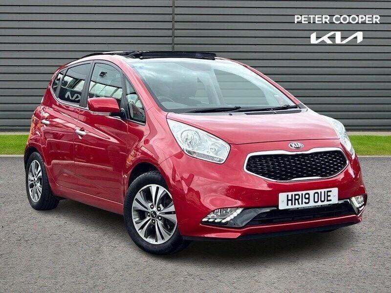 Red Used 2019 Kia Venga 4 Hatchback | £12,991 (Fair price) - Image 1/4