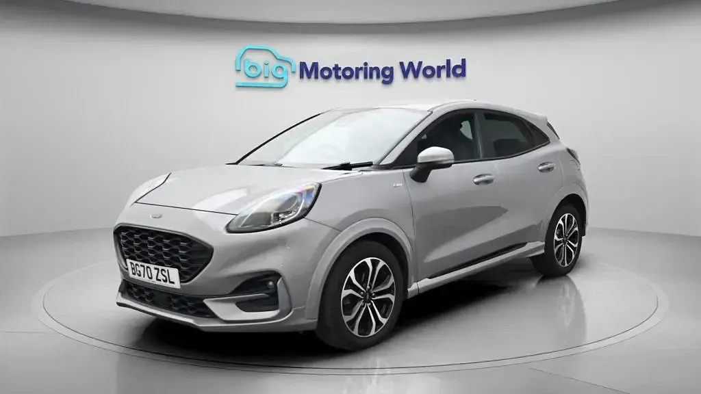 Used Ford Puma ST-Line 125 HP (91 kW) 2020 Silver SUV