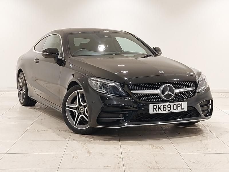 Black Used 2019 Mercedes C200 AMG Line Premium Coupe | £18,998 (A bit pricey) - Image 1/4