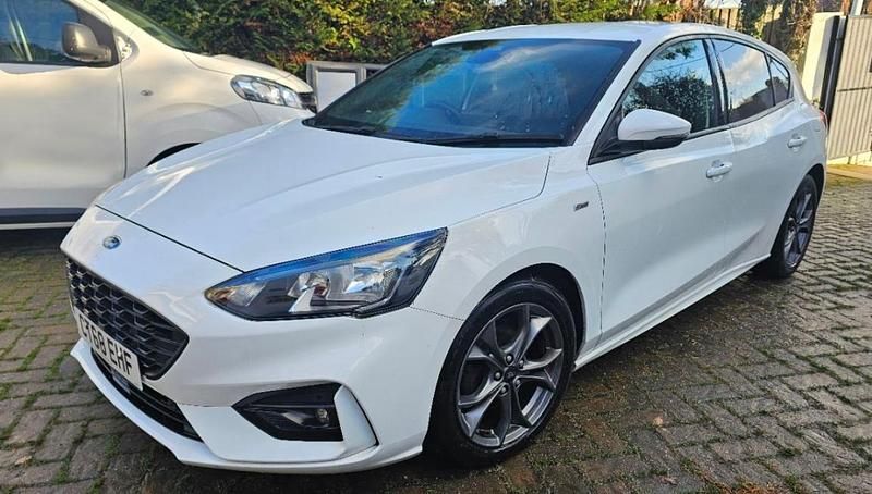 White Used 2018 Ford Focus ST-Line Hatchback | £10,599 (Fair price) - Image 1/1
