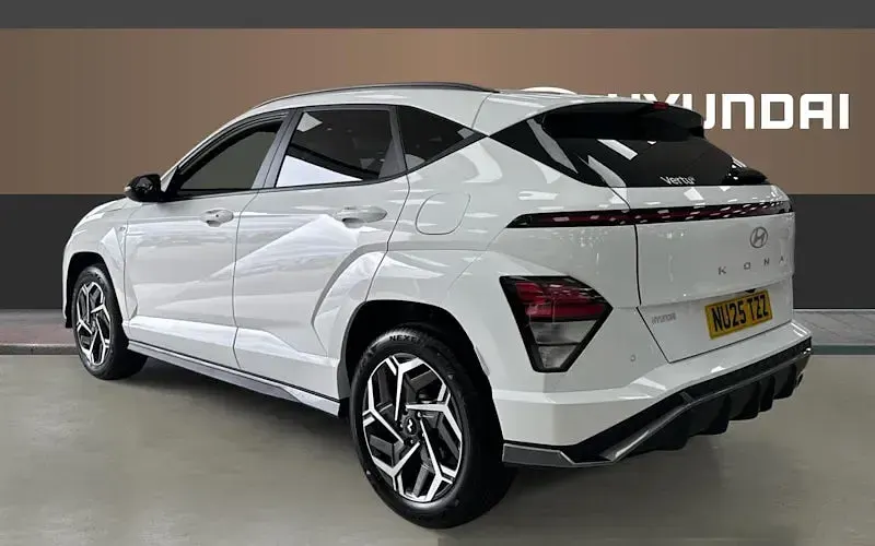 Used Hyundai Kona N Line 101 HP (74 kW) 2025 White SUV