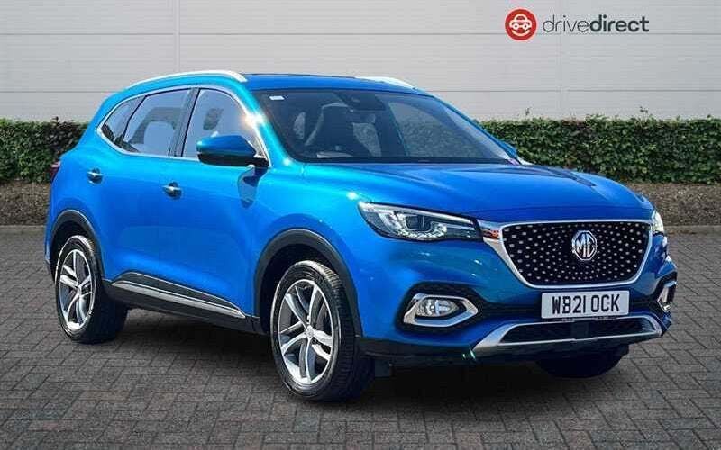 Blue Used 2021 MG HS Exclusive SUV | £14,458 (Super price) - Image 1/4