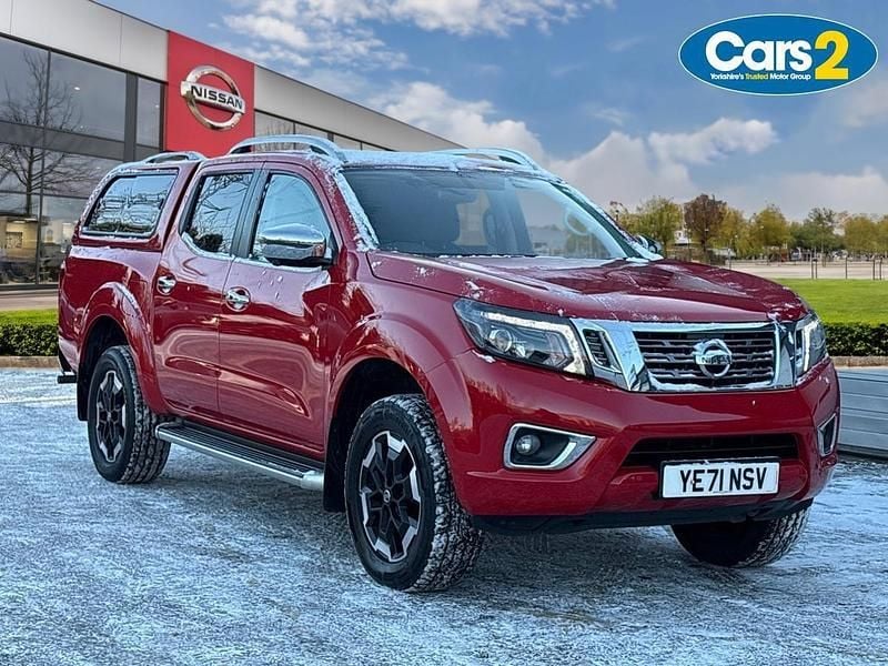 Red Used 2021 Nissan Navara Tekna Pickup | £18,690 (Fair price) - Image 1/4