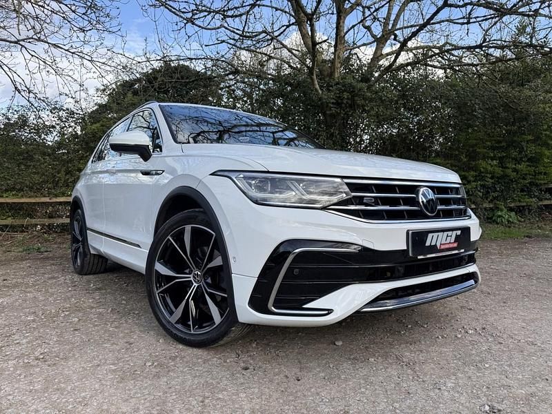 Used VW Tiguan R-line 150 HP (110 kW) 2021 White SUV