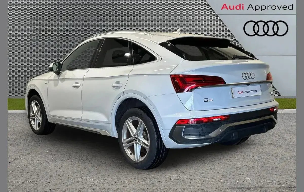 Used Audi Q5 S-Line 200 HP (147 kW) 2021 White SUV