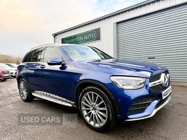Used Mercedes GLC220 AMG Line Premium 194 HP (142 kW) 2020 Blue Estate