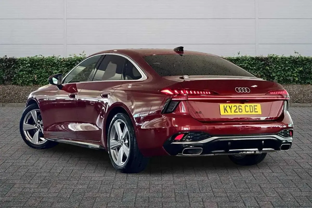 New Audi A6 S-Line 200 HP (147 kW) 2026 Red Sedan