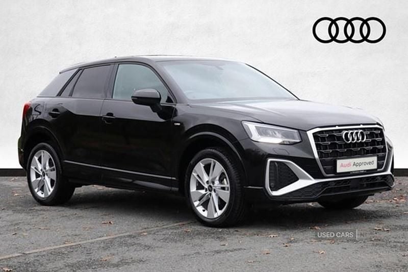 Black Used 2024 Audi Q2 S-Line SUV | £27,490 (A bit pricey) - Image 1/1