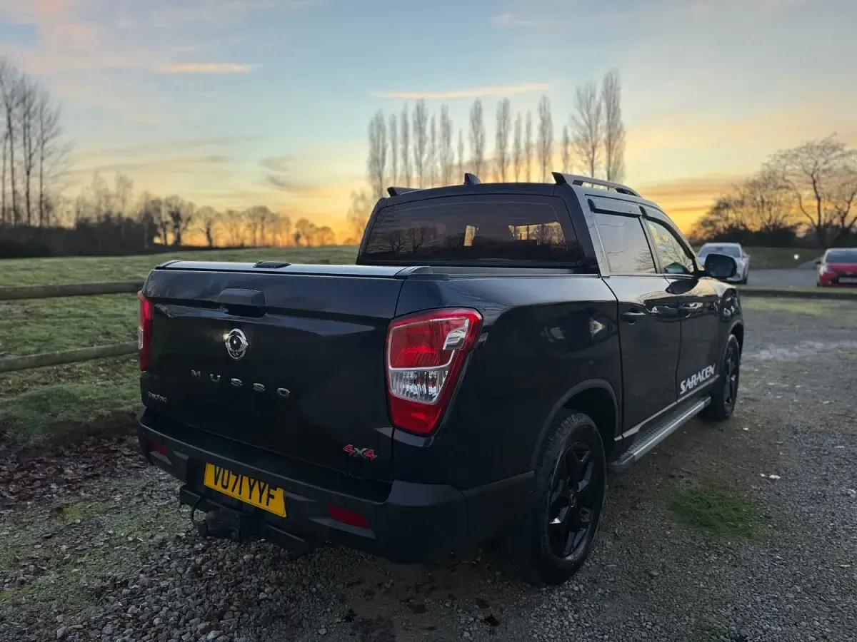 Used SsangYong Musso 2021 Blue Pickup