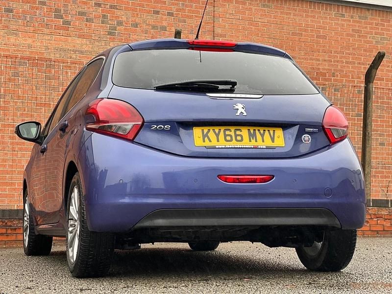 Used Peugeot 208 Allure 2016 Blue Hatchback