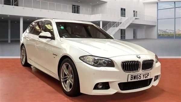 White Used 2016 BMW 520 M Sport Estate | £9,990 (Fair price) - Image 1/1