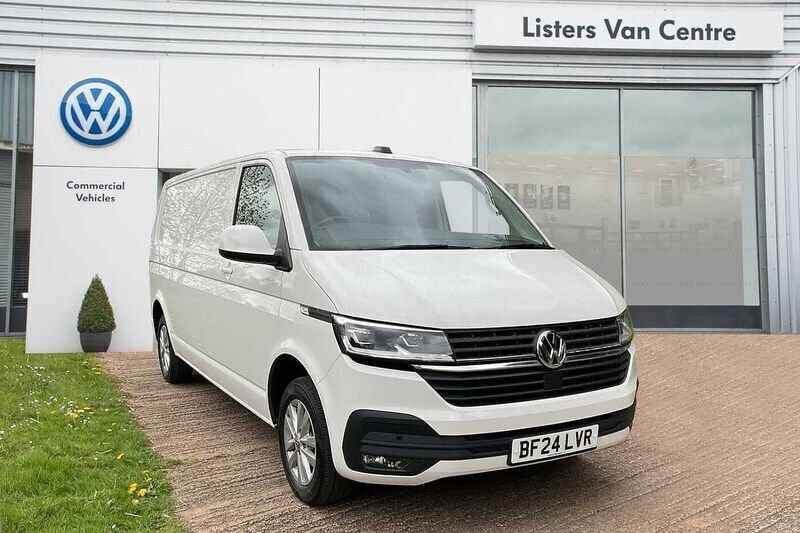 White Used 2024 VW T6.1 Highline Van | £33,999 (Super price) - Image 1/4