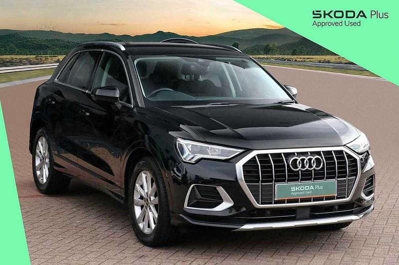 Black Used 2022 Audi Q3 Sport SUV | £22,621 (Good price) - Image 1/4