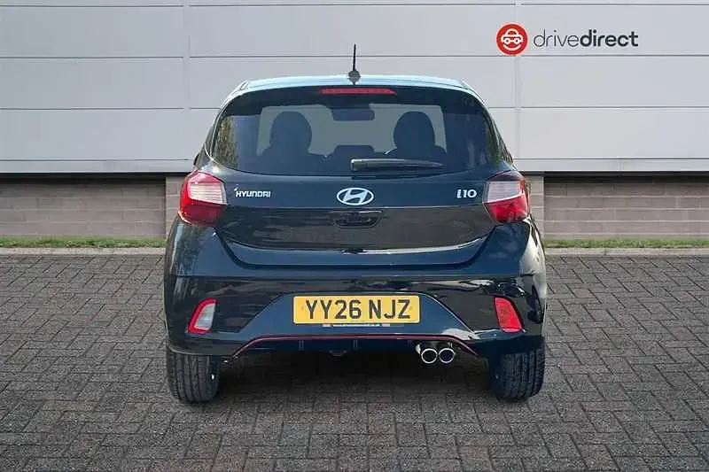 New Hyundai i10 N Line 90 HP (66 kW) 2026 Black Hatchback