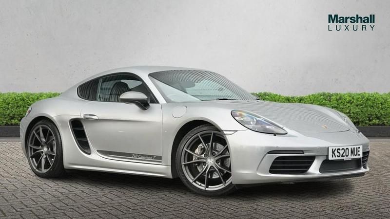 Used Porsche 718 Cayman 300 HP (220 kW) 2020 Silver Coupe