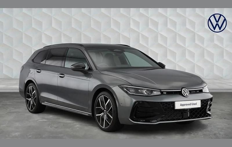 Grey Used 2025 VW Passat R-line Estate | £36,950 (Super price) - Image 1/4