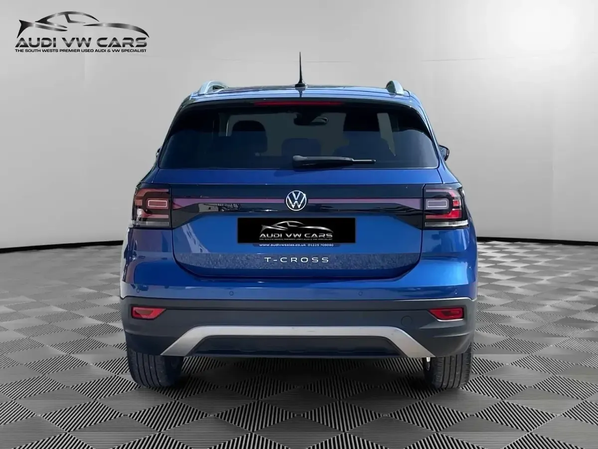 Used VW T-Cross SEL 2020 Blue SUV