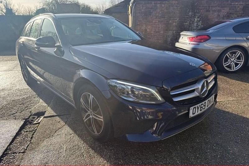 Blue Used 2019 Mercedes C300 Premium Estate | £17,995 (Good price) - Image 1/1