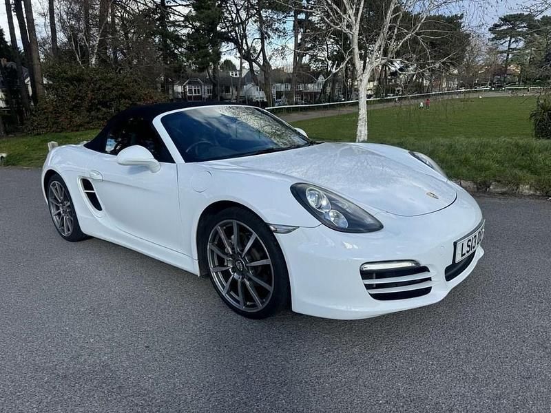 Used Porsche Boxster 265 HP (194 kW) 2013 White Cabriolet
