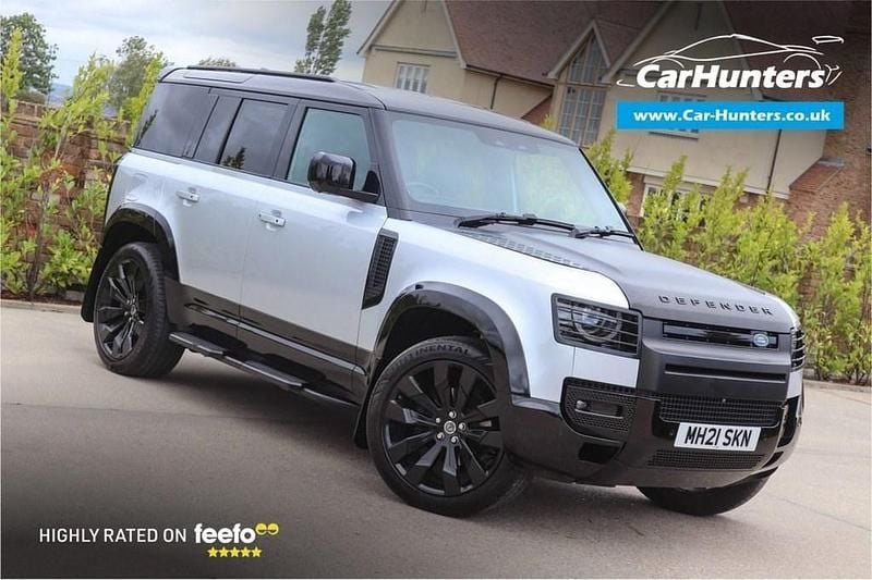 Silver Used 2021 Land Rover Defender SE SUV | £41,995 (Good price) - Image 1/4