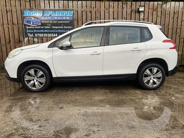 White Used 2015 Peugeot 2008 Active SUV | £6,150 (Fair price) - Image 1/4