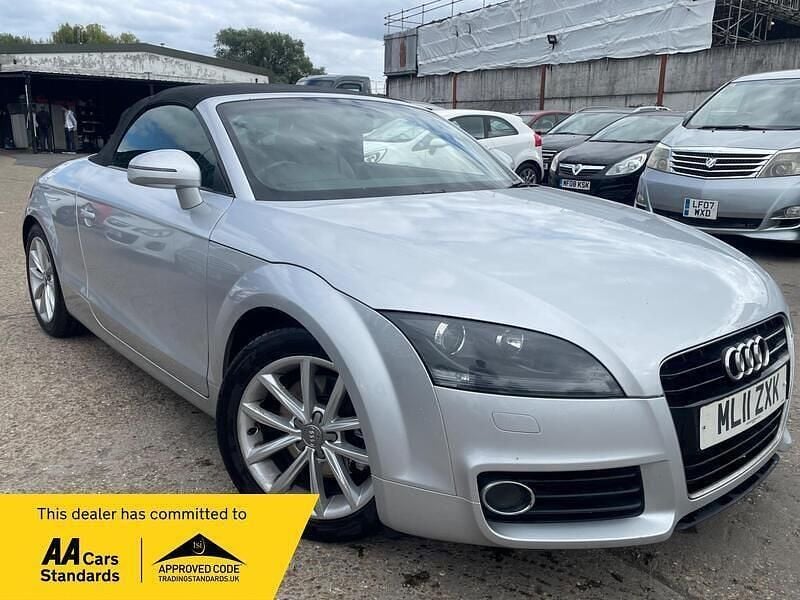 Silver Used 2011 Audi TT Roadster Sport Cabriolet | £4,545 (Fair price) - Image 1/4