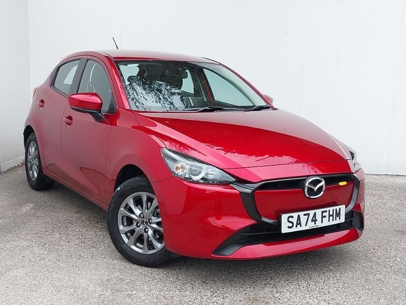 Red Used 2024 Mazda 2 Center-Line Hatchback | £15,298 (Fair price) - Image 1/4