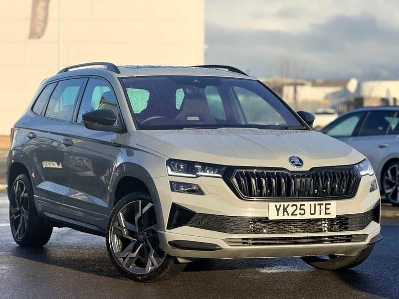 Grey Used 2025 Skoda Karoq SportLine SUV | £26,690 (Fair price) - Image 1/4