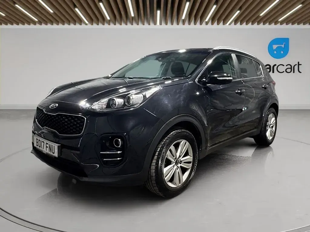 Used Kia Sportage 114 HP (83 kW) 2017 Black SUV