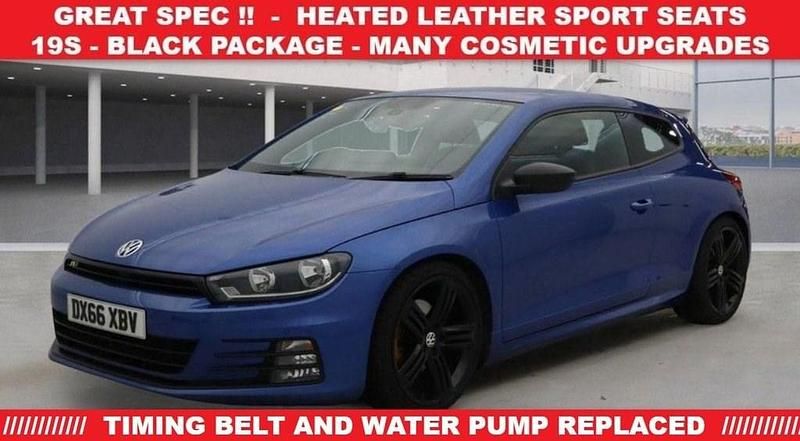 Blue Used 2016 VW Scirocco R-line Coupe | £11,990 (A bit pricey) - Image 1/4