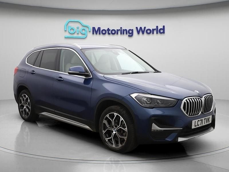 Blue Used 2022 BMW X1 xLine SUV | £23,500 (Fair price) - Image 1/4