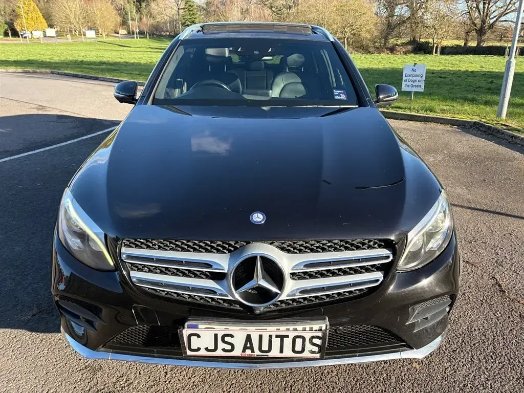 Used Mercedes GLC250 AMG Line Premium 204 HP (150 kW) 2015 Black Estate
