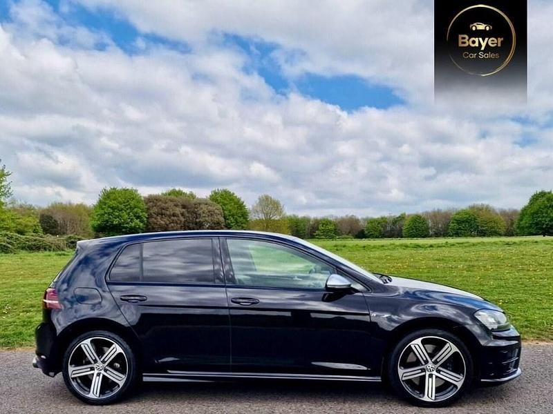 Used VW Golf VII R 2016 Black Hatchback
