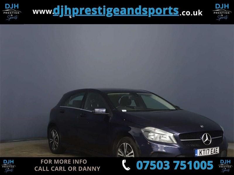 Used Mercedes A180 SE 2017 Blue Hatchback