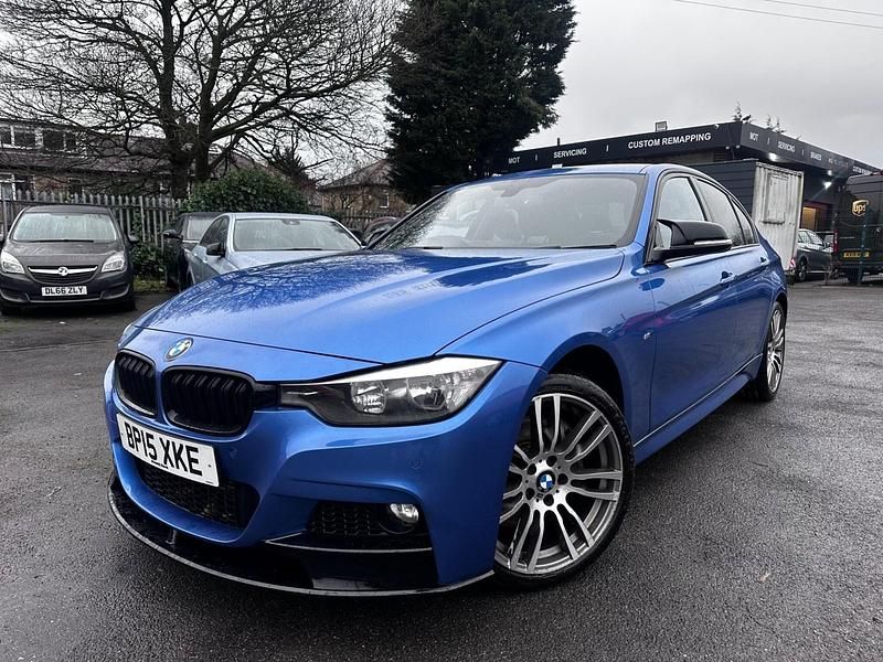 Begagnad BMW 335 M Sport 2015 Blå Sedan