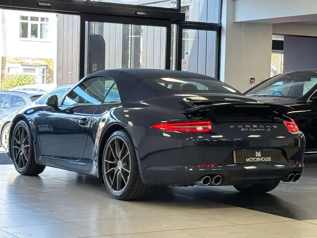 Used Porsche 911 Carrera S Cabriolet 400 HP (294 kW) 2012 Blue Cabriolet
