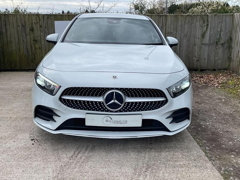 Used Mercedes A200 AMG line 150 HP (110 kW) 2021 White Hatchback
