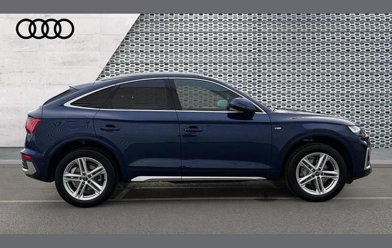 Used Audi Q5 Sportback S-Line 268 HP (197 kW) 2024 Blue SUV