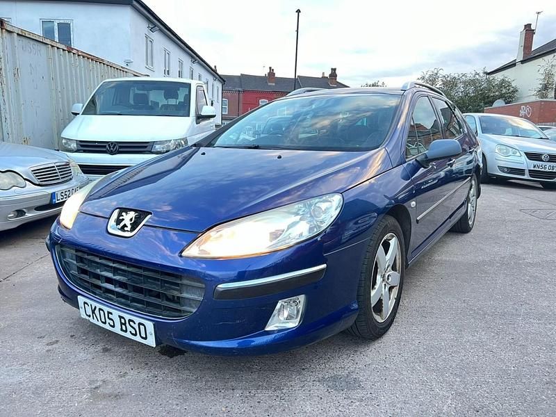 Blue Used 2005 Peugeot 407 Estate | £950 (Fair price) - Image 1/4