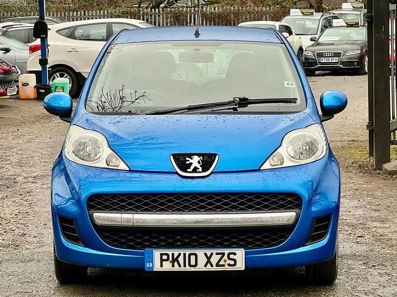 Blue Used 2010 Peugeot 107 Hatchback | £1,990 (Fair price) - Image 1/4