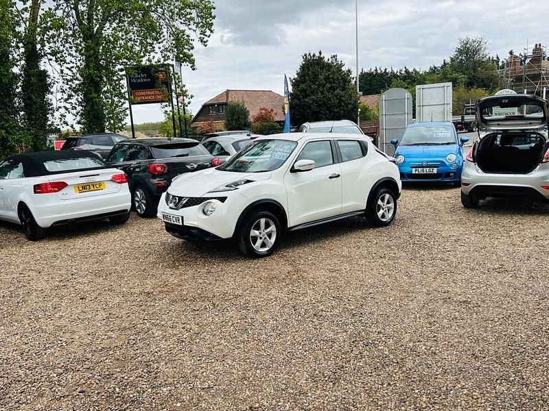 Used Nissan Juke Visia 110 HP (80 kW) 2016 White SUV