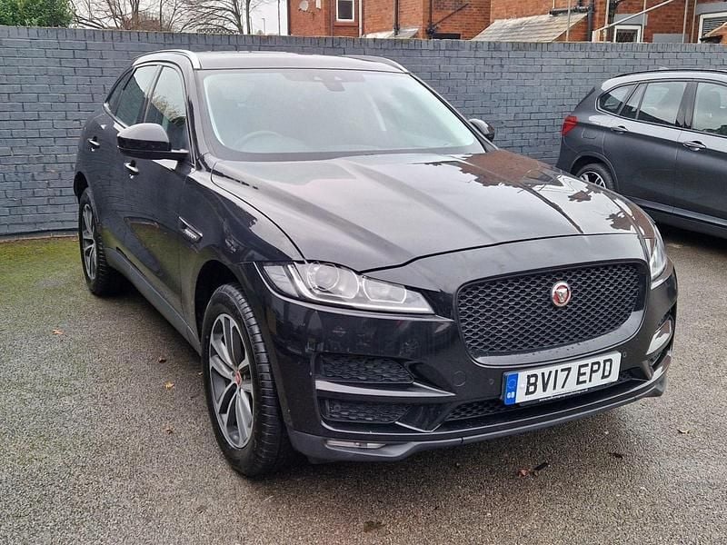 Used Jaguar F-Pace Prestige 163 HP (119 kW) 2017 Black SUV