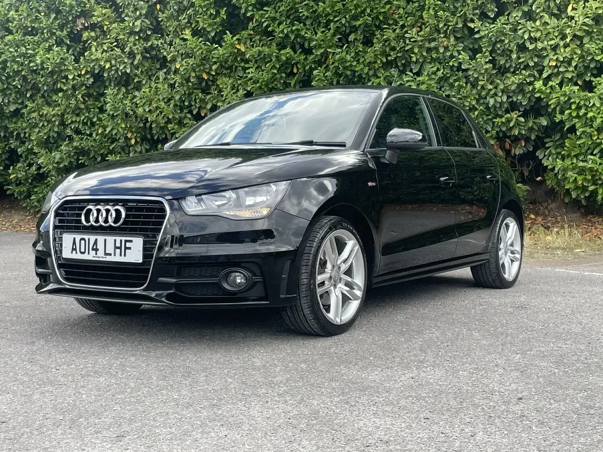 Used Audi A1 Sportback S-Line 140 HP (102 kW) 2014 Black Hatchback