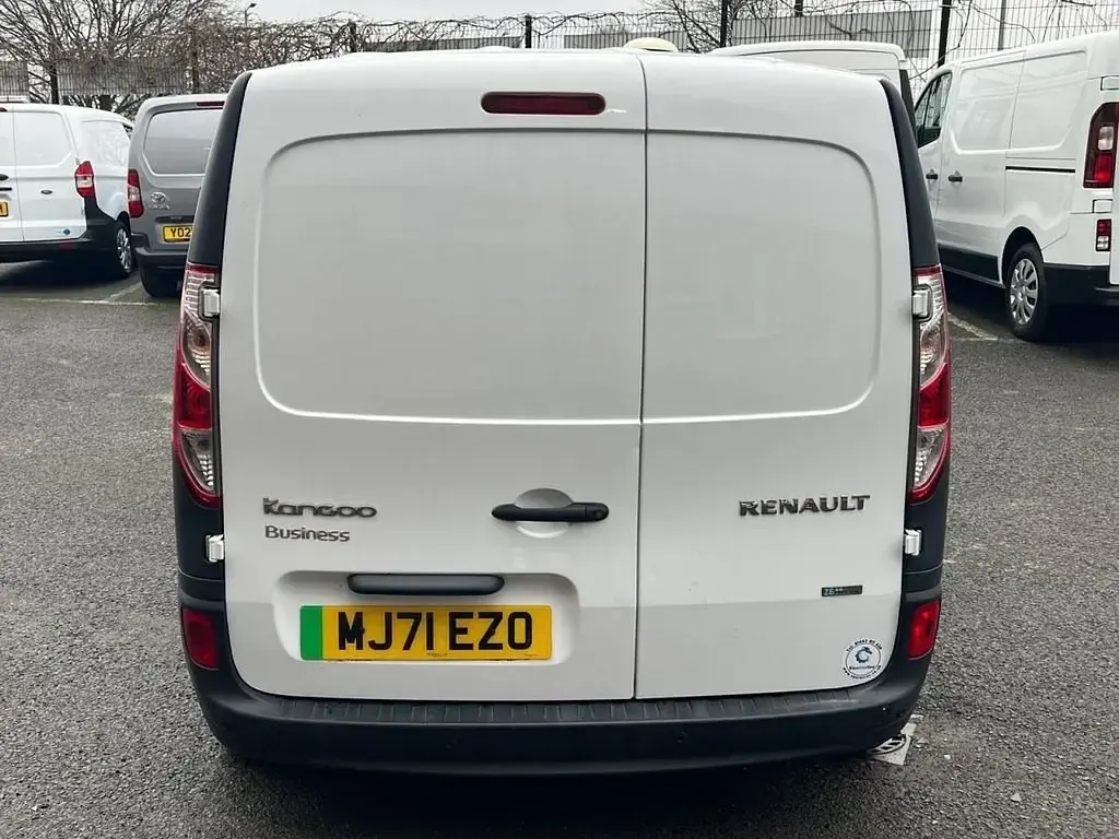 Gebraucht Renault Kangoo Business 44 kW (60 PS) 2021 Weiß Van / Kleinbus