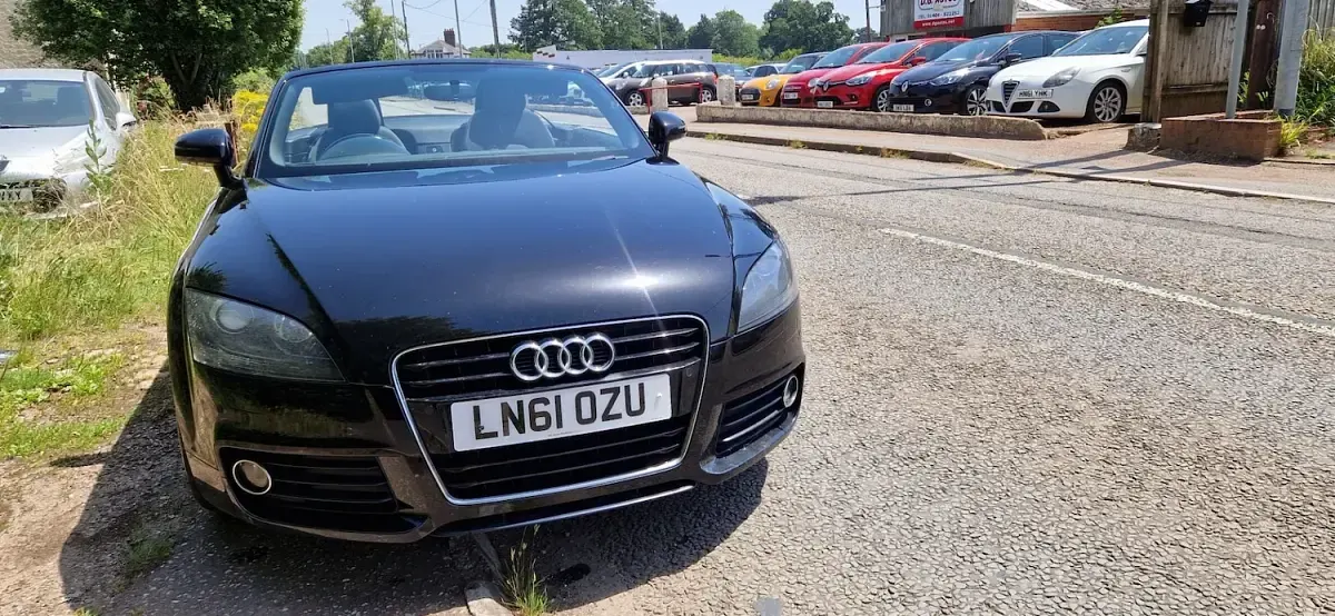 Used Audi TT 160 HP (117 kW) 2011 Black Coupe