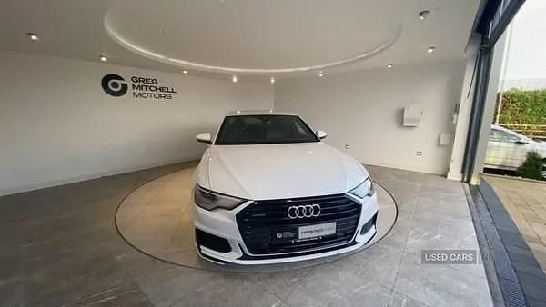Used Audi A6 S-Line 204 HP (150 kW) 2023 White Sedan